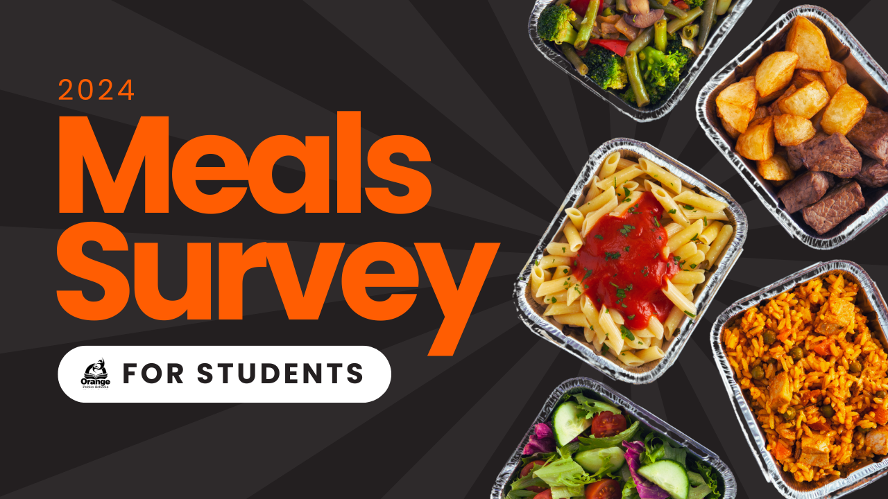 student meals survey orange public schools
